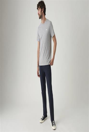 514 STRAIGHT TECH-NAVY WAVES WARP KNIT